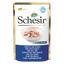 Cibo umido per gatti Schesir tonno con branzino, busta 50 g