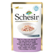 Cibo umido per gatti Schesir tonno con pollo e prosciutto, busta 50 g