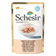 Cibo umido per gatti Schesir tonno con salmone, busta 50 g
