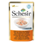Cibo umido per gatti Schesir tonno e pollo con gamberetti, busta 50 g