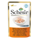 Cibo umido per gatti Schesir tonno e pollo con gamberetti, busta 50 g