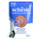 Cibo umido per gatti Schesir mousse tonno con acciughe, busta 85 g