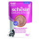 Cibo umido per gatti Schesir mousse tonno con pollo e prosciutto, busta 85 g