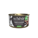 Cibo umido per gatti Schesir tonno con seppia, lattina 85 g