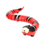 Serpiente eléctrica que esquiva obstáculos para gatos, recargable, roja - ZONLIDOOG