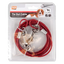 Cavo da esterno plastificato per cani, 3 m e 5 m