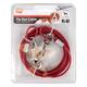 Cavo da esterno plastificato per cani, 3 m e 5 m