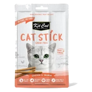 Snack per gatti Kit Cat Cat Stick pollo e salmone 15 g