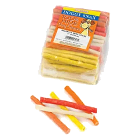 Snack in pelle Hide Snax per cani, 100 pezzi