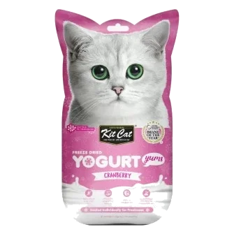 Snack per gatti Kit Cat Yogurt Yums mirtillo rosso 10 g