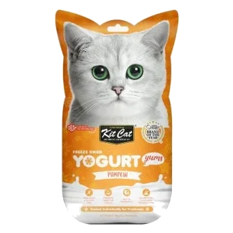 Snack per gatti Kit Cat Yogurt Yums zucca 10 g