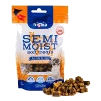 Snack semiumidi agnello e riso per cani, 165 g e 500 g
