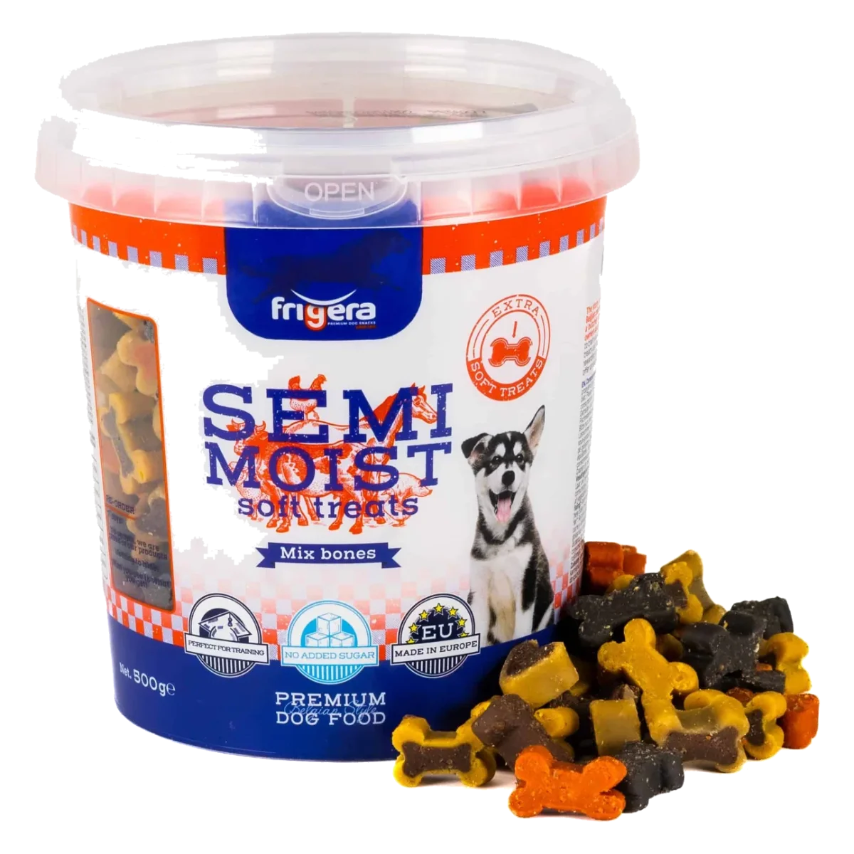 Snack semiumidi mix di 9 varietà, 165 g e 500 g