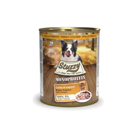 Cibo umido per cani Stuzzy Monoprotein pollo fresco