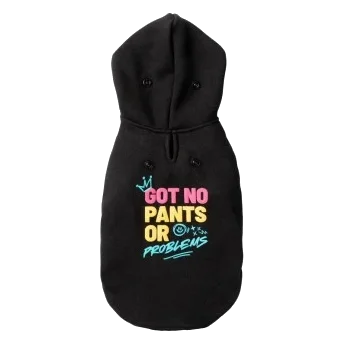 Felpa con cappuccio per cani FuzzYard Got No Pants