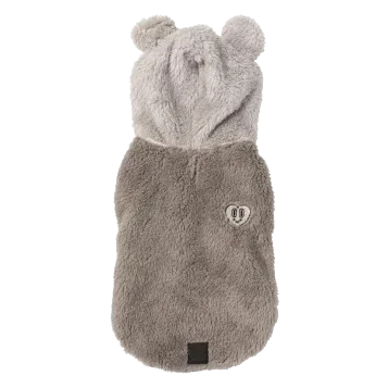 Felpa con cappuccio per cani FuzzYard Winnie grigia, taglia 6