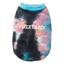 Felpa per cani FuzzYard Smiley Tie-rus blu multicolore