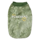 Felpa per cani FuzzYard Smiley Tie-rus verde