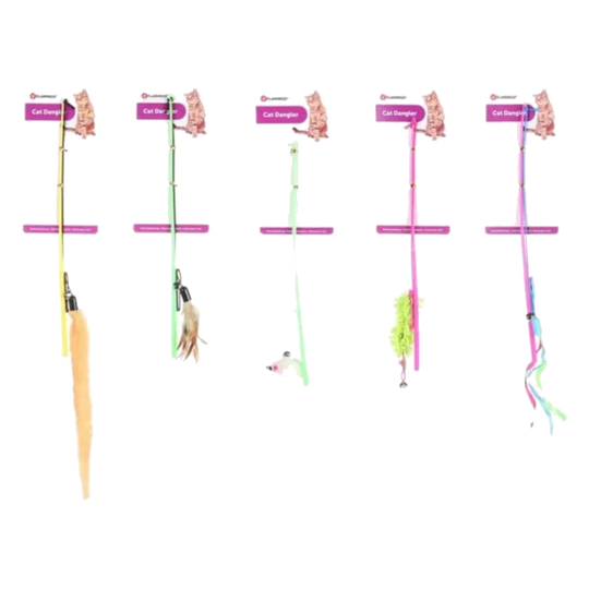 Assortimento di canne per gatti