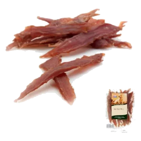 Strisce di anatra per cani, 100 g o 500 g