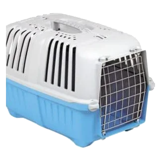 Trasportino per cani Pratiko con porta in metallo