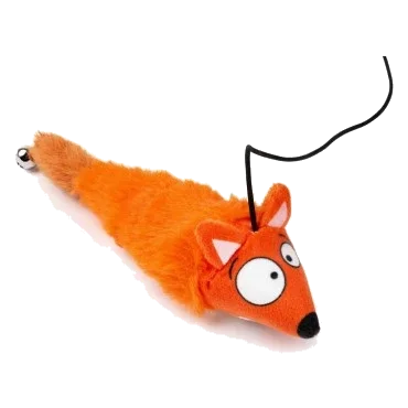 Canna da pesca per gatti con peluche FuzzYard Yeetz Farewell Fox